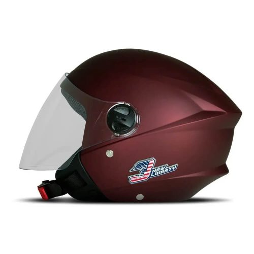 Capacete New Liberty Three Elite Vinho Fosco Tamanho 56 – Pro Tork