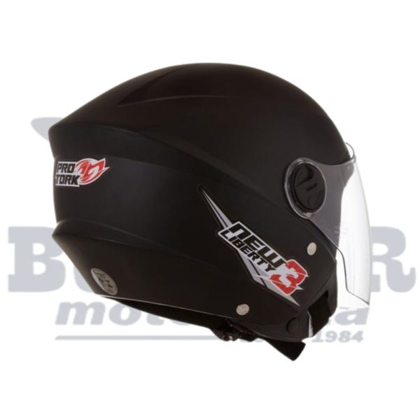 Capacete New Liberty Three Preto-fosco Tamanho 60 - Pro Tork - Image 3