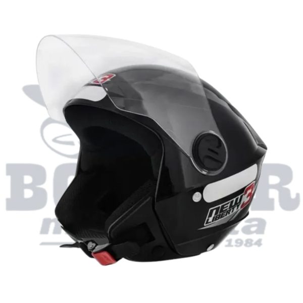 Capacete New Liberty Three Preto-brilho Tamanho 56 - Pro Tork - Image 3