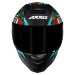Capacete Axxis Eagle Catrina Fosco Preto/Azul/Vermelho 56/s - Image 5