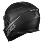 Capacete Axxis Eagle SV Solid Fosco Preto/Cinza 56s - Image 2