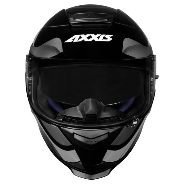 Capacete Axxis Eagle SV Smart Brilho Preto/Cinza/Cinza Tam.56/s - Image 4