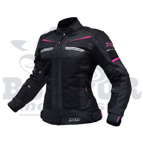 Jaqueta X11 Breeze Feminina Preto/Rosa P