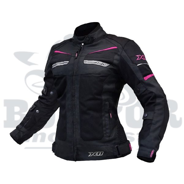 Jaqueta X11 Breeze Feminina Preto/Rosa G 11021110 14026