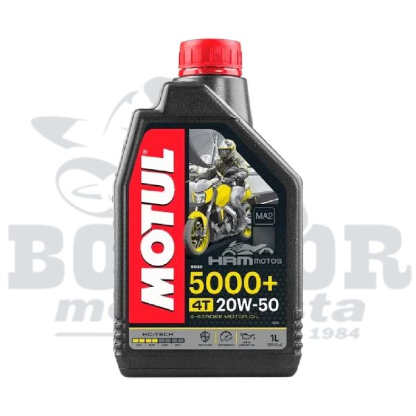 OLEO 4T 20W50 MOTUL 5000 SL SEMI/S 1L 111548