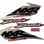 Kit Adesivo Nxr125 Bross Es 2003 Vermelha - Image 2