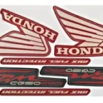 Kit Adesivos Honda Fan 150 Esdi 2013 vermelha - Image 2
