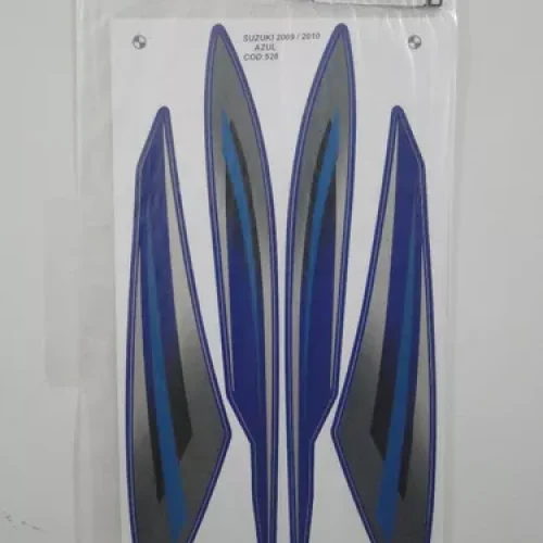 Kit Adesivos Suzuki Yes 2009/2010 Azul