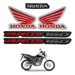 FAIXA NXR160 BROSS 2017/18 BRANCA 1233 - Image 2