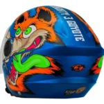 Capacete New Liberty Three Coyote Azul-Fosco Tamanho 60 - Image 5