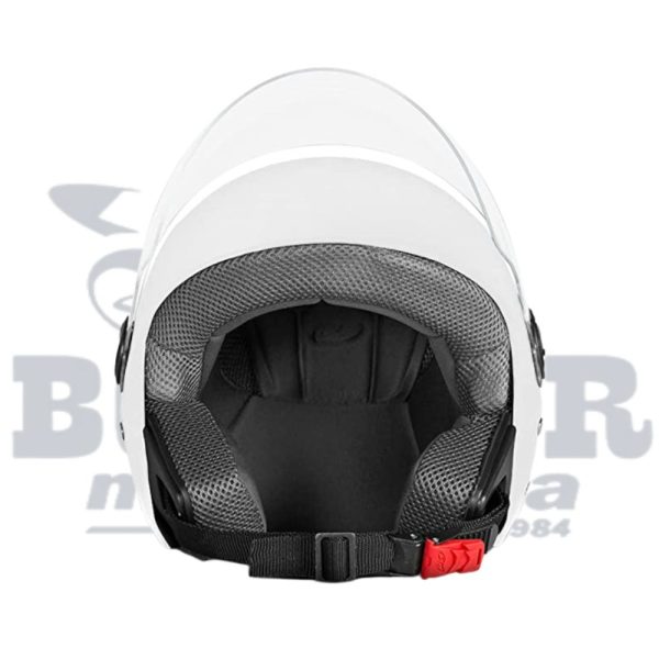 Capacete New Liberty Three Elite Branco Brilhante Tamanho 56 - Image 3