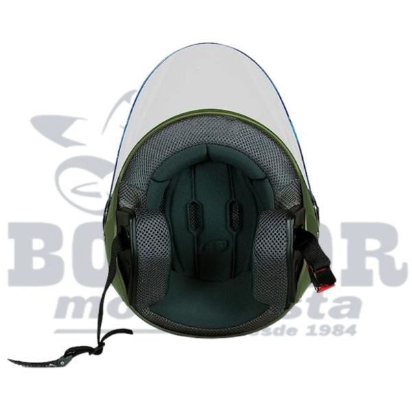 Capacete New Liberty Three Elite Verde Fosco Tamanho 56 – Pro Tork - Image 4