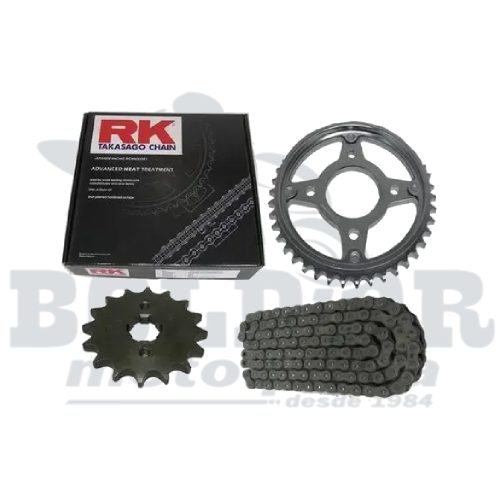 kit Relação Transmissão Fan125 09/13 rk21010023 s/r 43/14/428hx116 14466