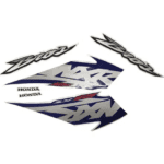 Kit Adesivos Honda Nxr Bros 125 ks 2003 Moto Branca