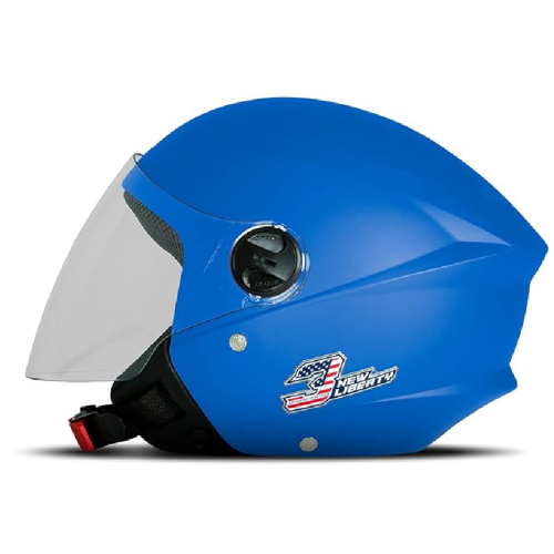 Capacete New Liberty Three Elite Azul Claro Fosco Tamanho 56 – Pro tork.