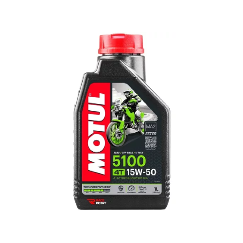 Óleo 4t 15w50 Motul 5100 sj/sl/sm semissintético1L 104081