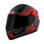 Capacete x11 Trust Pro Transit c/viseira Extra Cinza/Vermelho fsc 60