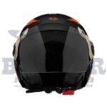 Capacete Tork New Liberty Three Coyote Preto-Fosco 58 - Image 4