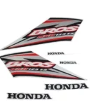 Kit Adesivos Honda Nxr Bros125 Es 2005 Moto Branca - Image 2