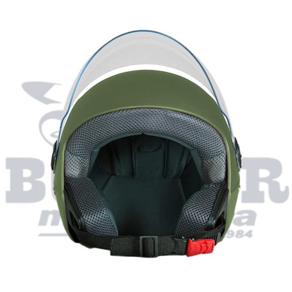 Capacete New Liberty Three Elite Verde Fosco Tamanho 56 – Pro Tork - Image 3