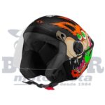 Capacete Tork New Liberty Three Coyote Preto-Fosco 58 - Image 2