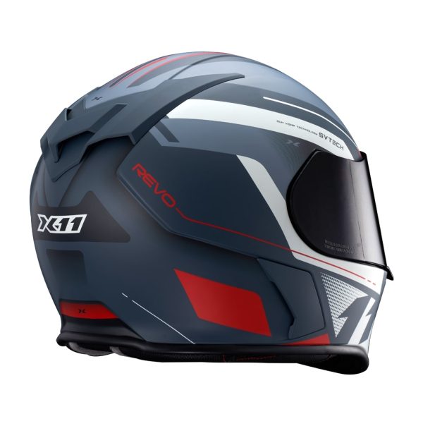 CAPACETE X11 REVO PRO ELEVEN SV C/VISEIRA EXTRA VERM 58 11080940 14884 - Image 3