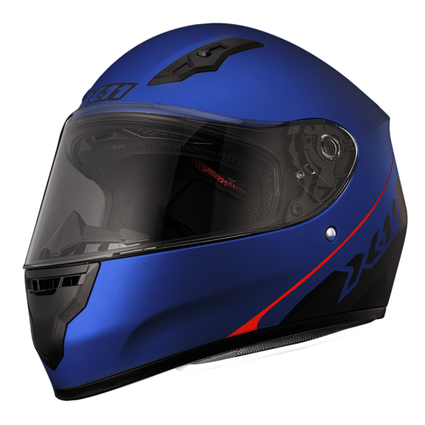 Capacete x11 Trust Solides Azul-Met 56