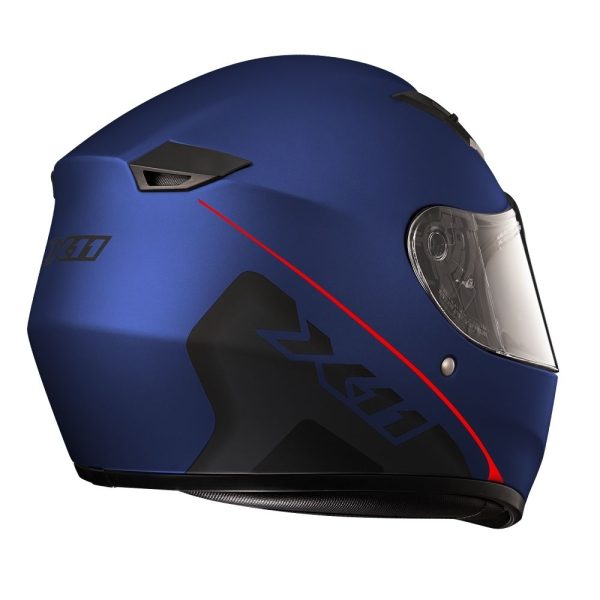 Capacete x11 Trust Solides Azul-Met 58 - Image 2