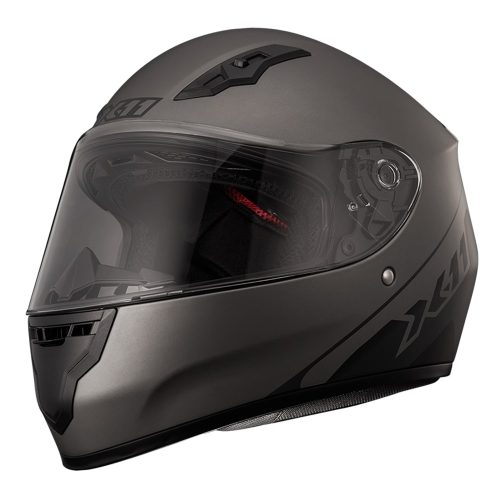 Capacete x11 Trust Solides Chumbo Tamanho 58