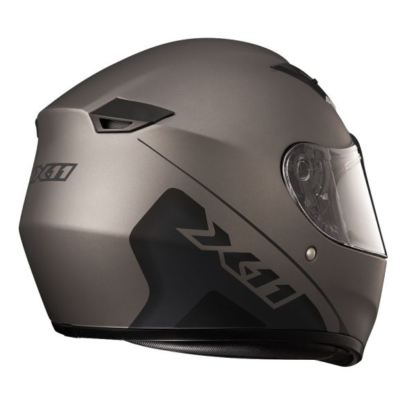 Capacete x11 Trust Solides Chumbo Tamanho 58 - Image 2