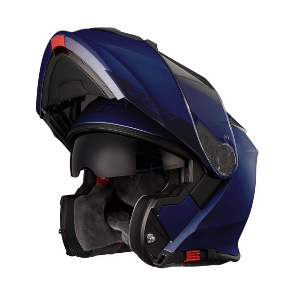 Capacete x11 Turner Solides Azul-Metalico 58