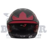 Capacete Tork New Liberty Three Flowers Vermelho-Brilhante 56 - Image 3