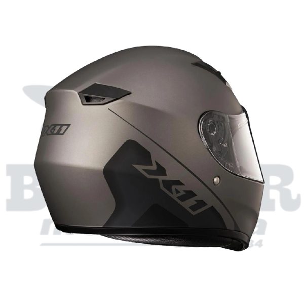 Capacete x11 Trust Solides Chumbo-Met 56 - Image 2