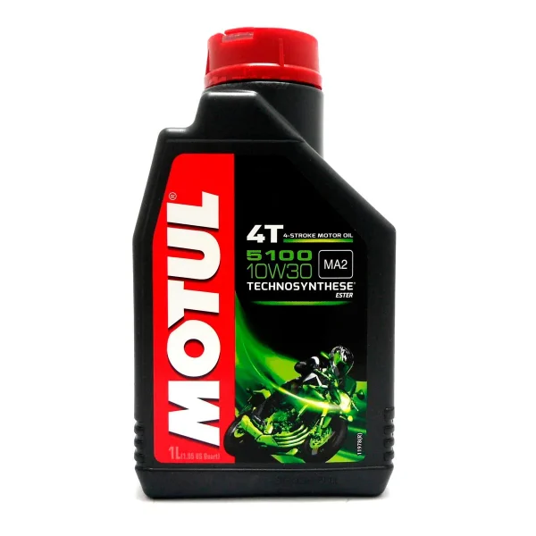 Óleo Motul 5100 10W30 Semi Sintético 4 Tempos 1 Litro - Image 3