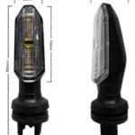 Pisca Led CB250 2019- Dianteira Direita/Traseira Esquerda 11258-E Embus - Image 5