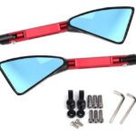Espelho Retrovisor sport-ritz Vermelho Universal Allen - Image 2