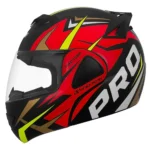 Capacete Escamoteável Protork V-pro Jet Factor Brilhante 58