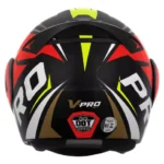 Capacete Escamoteável Protork V-pro Jet Factor Brilhante 58 - Image 3