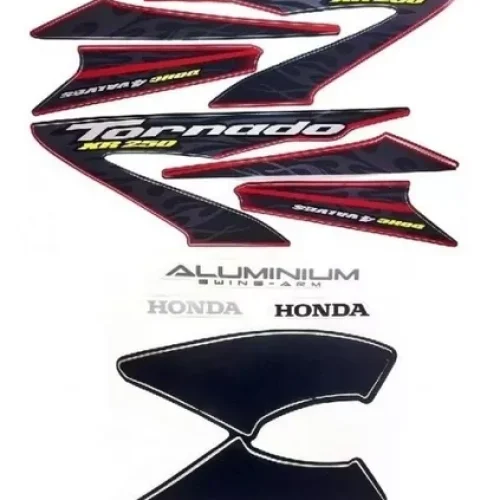 Kit Adesivos Honda Tornado 250-2008 Vermelha