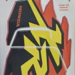 Kit Adesivos Honda XR 200 97 Vermelha - Image 2