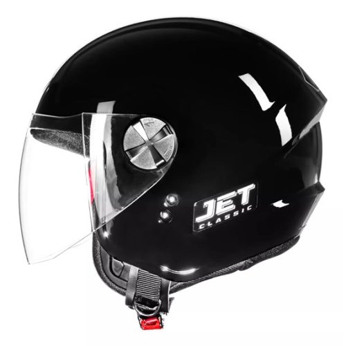 Capacete Fly Jet Hg Classic Preto