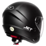 Capacete Fly Jet Hg Classic Preto/Fosco - Image 3