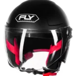 Capacete Fly Jet Hg Classic Preto/Fosco - Image 2