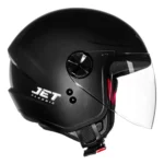 Capacete Fly Jet Hg Classic Preto/Fosco - Image 5
