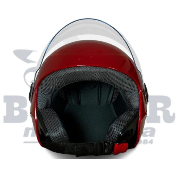 Capacete New Liberty Three Elite Vermelho Brilhante Tamanho 58 – Pro Tork - Image 4