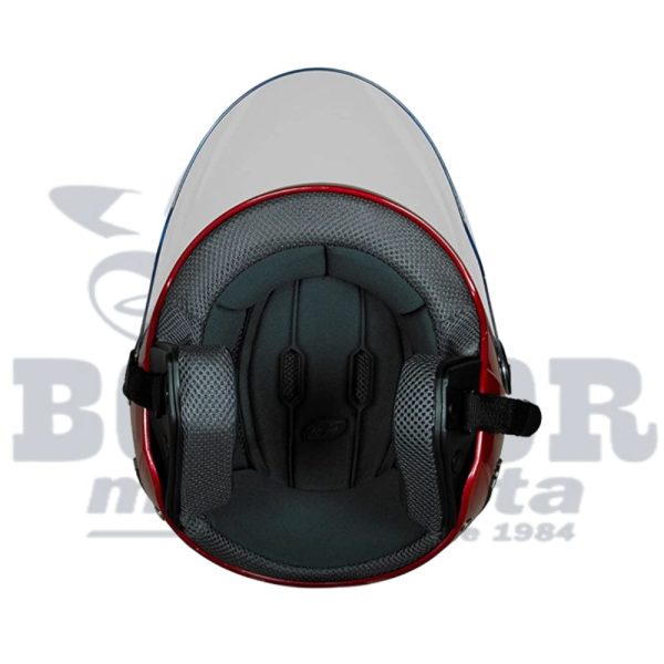 Capacete New Liberty Three Elite Vermelho Brilhante Tamanho 58 – Pro Tork - Image 2