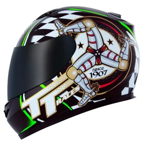 Capacete MT Manx TT Green Tam. 56