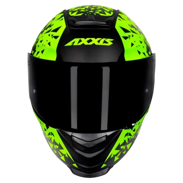 Capacete Axxis Eagle Breaking fosco black/Yellow 58M - Image 5