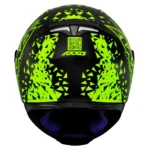 Capacete Axxis Eagle Breaking fosco black/Yellow 58M - Image 3