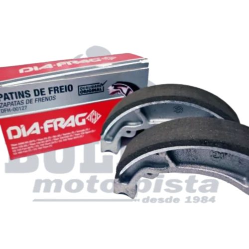 Patim de Freio Dianteiro KS-BIZ-NXR-CG83-XL Traseiro KS-TN-PCX Diafrag 0,50